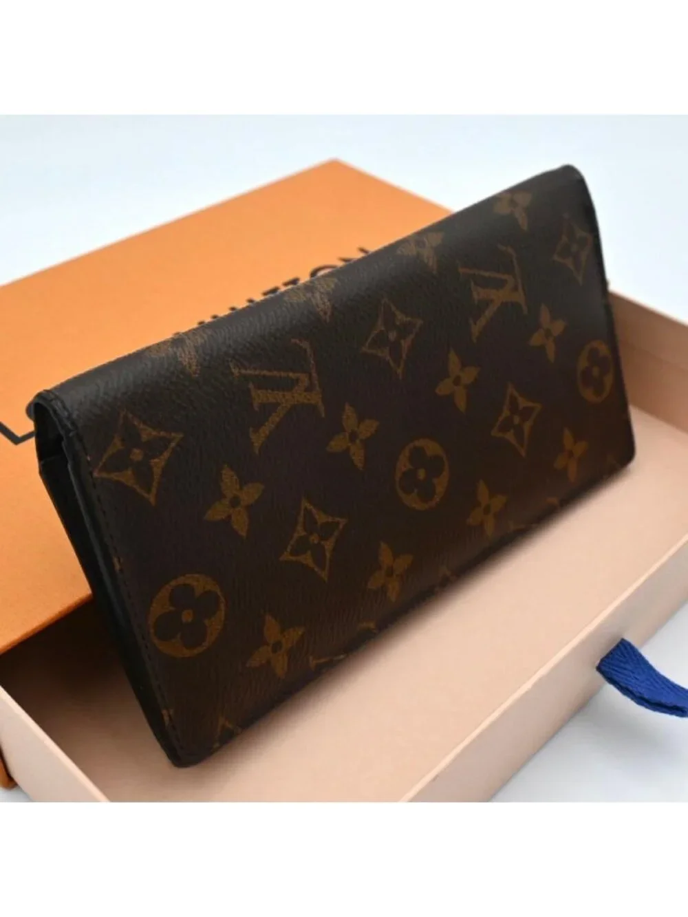 Louis Vuitton Monogram Lava Portefeuille Brazza NM Wallet